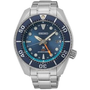 Seiko Montre Prospex GMT Solaire Acier Bleu - Publicité Seiko Montre Prospex GMT Solaire Acier Bleu - Publicité
