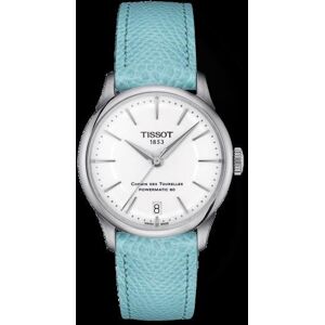 Montre - Tissot - T1392071601100 - Automatique - 34mm - Cadran Blanc - Acier Blanc - Publicité Montre - Tissot - T1392071601100 - Automatique - 34mm - Cadran Blanc - Acier Blanc - Publicité
