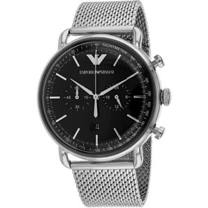 Montre - EMPORIO ARMANI - AR11104 - Noir - Analogique - Chic Noir - Publicité Montre - EMPORIO ARMANI - AR11104 - Noir - Analogique - Chic Noir - Publicité