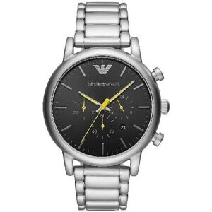 Montre - Armani - AR11324 - Acier inoxydable - Noir - Ø 46 mm Noir - Publicité Montre - Armani - AR11324 - Acier inoxydable - Noir - Ø 46 mm Noir - Publicité