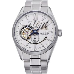 Montre - ORIENT - Orient Star Skeleton RE-AV0113S00B - Mécanique - Homme - Acier inoxydable Blanc - Publicité Montre - ORIENT - Orient Star Skeleton RE-AV0113S00B - Mécanique - Homme - Acier inoxydable Blanc - Publicité
