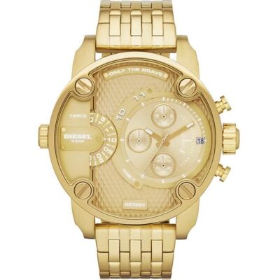 Montre - Diesel - DZ7287 - Doré - Quartz - Analogique - Publicité Montre - Diesel - DZ7287 - Doré - Quartz - Analogique - Publicité