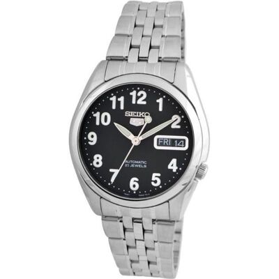 Montre - SEIKO - SNK381K1 - Automatique - Étanche 30m - Verre minéral - Acier fin - Publicité Montre - SEIKO - SNK381K1 - Automatique - Étanche 30m - Verre minéral - Acier fin - Publicité