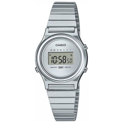 Montre - CASIO - LA700WE - Mixte - Blanc - Quartz - Digital Gris - Publicité Montre - CASIO - LA700WE - Mixte - Blanc - Quartz - Digital Gris - Publicité