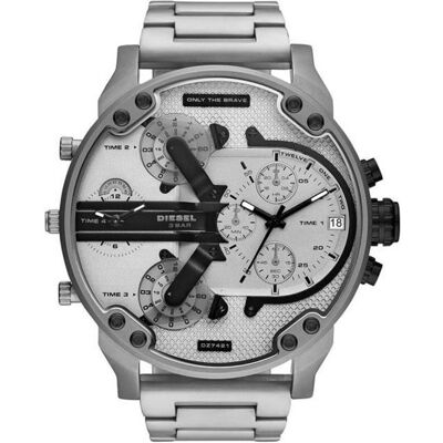 Montre - Diesel - DZ7421 - Quartz - Analogique - Gris Gris - Publicité Montre - Diesel - DZ7421 - Quartz - Analogique - Gris Gris - Publicité