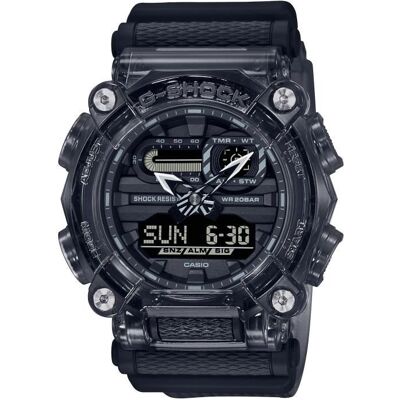 Montre G-SHOCK - CASIO - Resitante aux chocs - Multifonctions - Grise Noir - Publicité Montre G-SHOCK - CASIO - Resitante aux chocs - Multifonctions - Grise Noir - Publicité