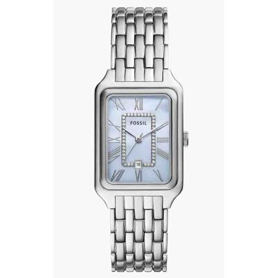 Montre - FOSSIL - ES5402 - Acier inoxydable - Résistante à leau 5 bar - 19 cm Gris - Publicité Montre - FOSSIL - ES5402 - Acier inoxydable - Résistante à leau 5 bar - 19 cm Gris - Publicité