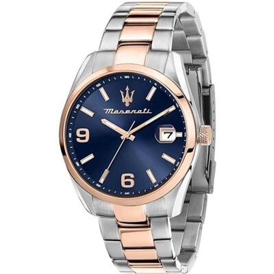 Montre - MASERATI - R8853151006 - Quartz - 43 mm - Étanchéité 5 ATM Bleu - Publicité Montre - MASERATI - R8853151006 - Quartz - 43 mm - Étanchéité 5 ATM Bleu - Publicité
