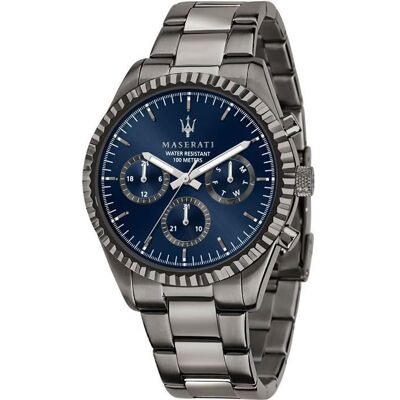 Montre - MASERATI - R8853100019 - Analogique - Acier inoxydable - Étanchéité 10 ATM Gris - Publicité Montre - MASERATI - R8853100019 - Analogique - Acier inoxydable - Étanchéité 10 ATM Gris - Publicité