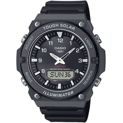Montre - CASIO - AQ-S820W - Homme - Noir - Solaire - Ana-Digital Noir - Publicité Montre - CASIO - AQ-S820W - Homme - Noir - Solaire - Ana-Digital Noir - Publicité