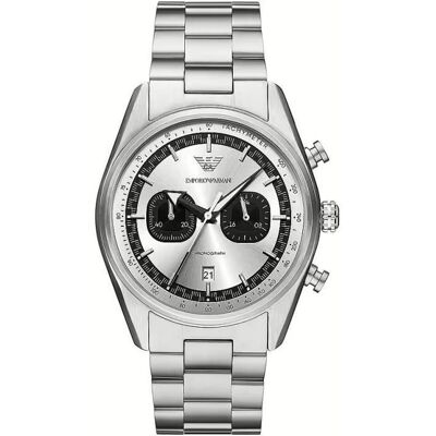 Montre Emporio Armani Hommes AR11636 - Argent Acier inoxydable - 42mm - 5 bar Gris - Publicité Montre Emporio Armani Hommes AR11636 - Argent Acier inoxydable - 42mm - 5 bar Gris - Publicité