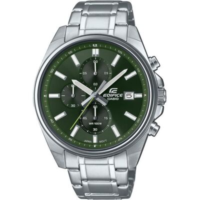 Montre - CASIO - EFV-610D-3CVUEF - 48 6mm - Vert Vert - Publicité Montre - CASIO - EFV-610D-3CVUEF - 48 6mm - Vert Vert - Publicité