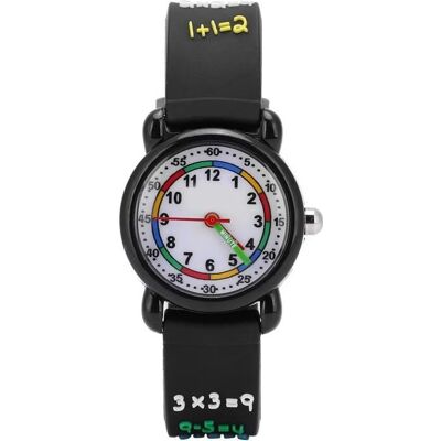 DUOKON DUO Montre pour enfants Montre Étanche Enfants Dessin Animé 3D Petite Montre-Bracelet dApprentissage du Temps pour Élèves - Publicité DUOKON DUO Montre pour enfants Montre Étanche Enfants Dessin Animé 3D Petite Montre-Bracelet dApprentissage du Temps pour Élèves - Publicité