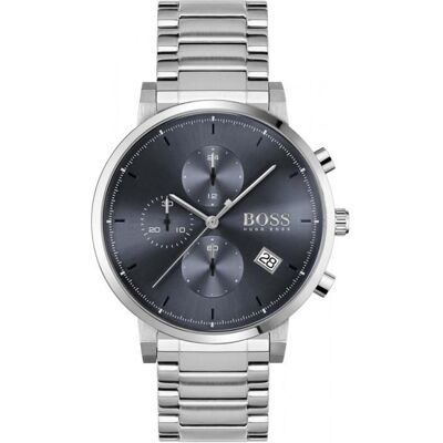 Hugo Boss-Montre Chronographe pour Hommes à movement Quartz en Acier inoxydable - 1513779 - Publicité Hugo Boss-Montre Chronographe pour Hommes à movement Quartz en Acier inoxydable - 1513779 - Publicité