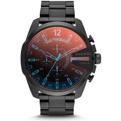 Montre homme DIESEL DZ4318 chronographe Noir - Publicité Montre homme DIESEL DZ4318 chronographe Noir - Publicité