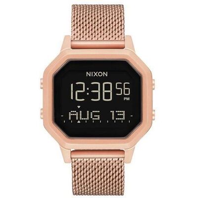 Montre - Nixon - SIREN MILANESE - Doré - Analogique - Chic Rose - Publicité Montre - Nixon - SIREN MILANESE - Doré - Analogique - Chic Rose - Publicité