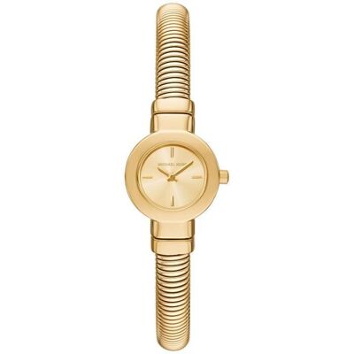 Montre - MICHAEL KORS - MK7527 - Doré - Acier inoxydable - 21 mm Jaune - Publicité Montre - MICHAEL KORS - MK7527 - Doré - Acier inoxydable - 21 mm Jaune - Publicité