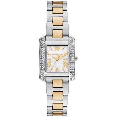 Montre - MICHAEL KORS - MK4882 - Acier inoxydable multicolore - Boîtier rectangulaire 8 mm - Étanche 5 ATM - Publicité Montre - MICHAEL KORS - MK4882 - Acier inoxydable multicolore - Boîtier rectangulaire 8 mm - Étanche 5 ATM - Publicité