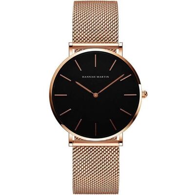 FINDPITAYA Montre - Très Mince - Femme - Quartz - Analogique - Étanche - Acier Inoxydable Blanc - Publicité FINDPITAYA Montre - Très Mince - Femme - Quartz - Analogique - Étanche - Acier Inoxydable Blanc - Publicité