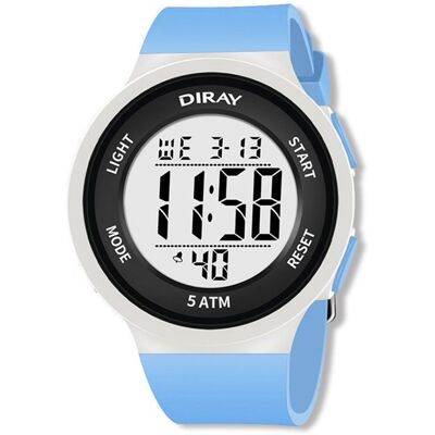 Montre Enfant INSFITY - Imperméable LED Chronomètre - Bleu Noir Bleu - Publicité Montre Enfant INSFITY - Imperméable LED Chronomètre - Bleu Noir Bleu - Publicité