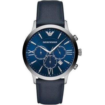 Emporio Armani Montre Homme Armani AR11226 Bleu - Publicité Emporio Armani Montre Homme Armani AR11226 Bleu - Publicité
