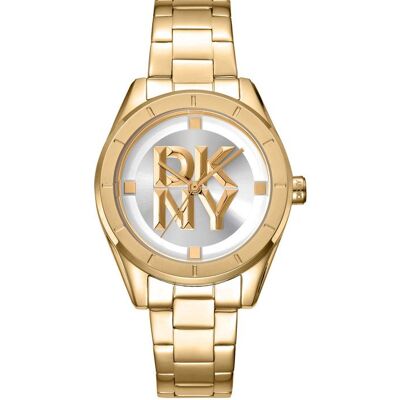 Montre Femme - DKNY - Chambers Midi - Or - 34mm - Étanchéité 5ATM - Publicité Montre Femme - DKNY - Chambers Midi - Or - 34mm - Étanchéité 5ATM - Publicité