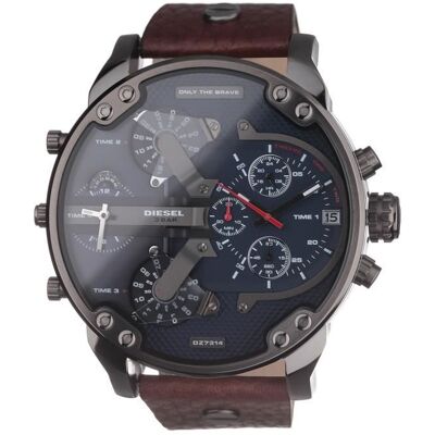 Diesel DZ7314 Mr Daddy Dual Time Chronograph - Montre - Publicité Diesel DZ7314 Mr Daddy Dual Time Chronograph - Montre - Publicité