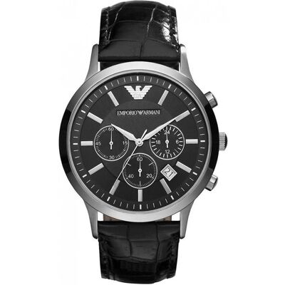 Armani Jeans Montre Armani Homme AR2447 Noir - Publicité Armani Jeans Montre Armani Homme AR2447 Noir - Publicité