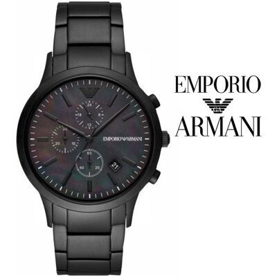 Montre - Emporio Armani - AR11275 - Quartz - Acier Inoxydable - Analogique - Publicité Montre - Emporio Armani - AR11275 - Quartz - Acier Inoxydable - Analogique - Publicité