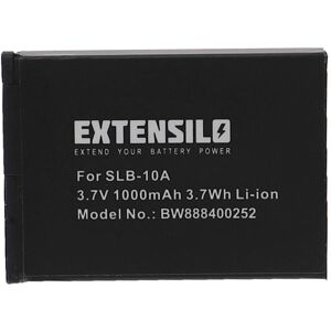 Batterie Caméra EXTENSILO - Compatible avec Samsung - Publicité Batterie Caméra EXTENSILO - Compatible avec Samsung - Publicité