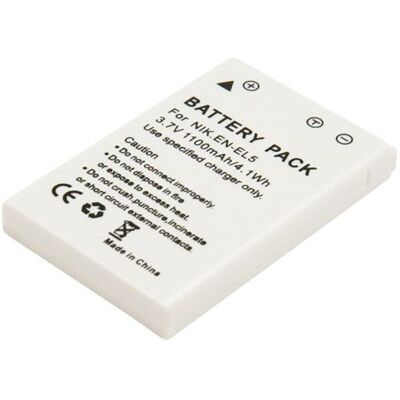 AVIZAR Batterie Li-ion 1100mAh Appareil Photo Nikon Coolpix 3.7V Compatible EN-EL5 - Publicité AVIZAR Batterie Li-ion 1100mAh Appareil Photo Nikon Coolpix 3.7V Compatible EN-EL5 - Publicité