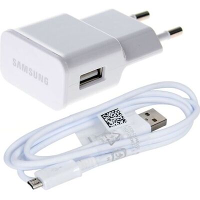 Original Blanc 2000 mAh ( 2 Amp ) Samsung Micro USB 2 Pin Chargeur Secteur Marchandise en Bulk Adapté Pour Samsung Galaxy Tab S2 ... Publicité Original Blanc 2000 mAh ( 2 Amp ) Samsung Micro USB 2 Pin Chargeur Secteur Marchandise en Bulk Adapté Pour Samsung Galaxy Tab S2 ... Publicité