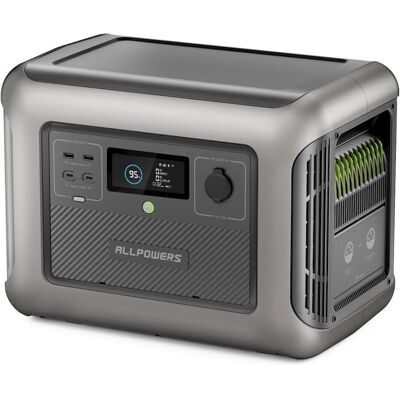 Batterie dextension ALLPOWERS B1000 pour centrale portable R1500 générateur solaire Batterie LiFePO4 1152Wh - Publicité Batterie dextension ALLPOWERS B1000 pour centrale portable R1500 générateur solaire Batterie LiFePO4 1152Wh - Publicité