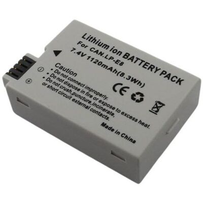 AVIZAR Batterie Li-ion 7.4V pour Appareil Photo Canon EOS 1120mAh Compatible LP-E8 - Publicité AVIZAR Batterie Li-ion 7.4V pour Appareil Photo Canon EOS 1120mAh Compatible LP-E8 - Publicité