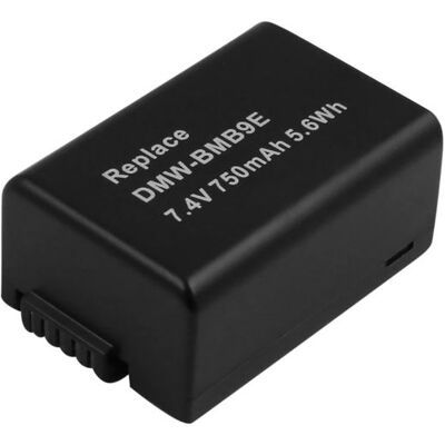 AVIZAR Batterie pour Appareil Photo Panasonic DMW-BMB9E Li-ion 7.4V 750mAh 5.6Wh - Publicité AVIZAR Batterie pour Appareil Photo Panasonic DMW-BMB9E Li-ion 7.4V 750mAh 5.6Wh - Publicité