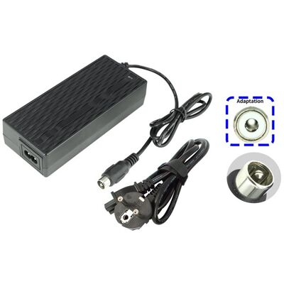 POWERSMART Chargeur 42V 2A pour Wayscral Flexy 215 City 415 425 475 520 525 Classy 615 Noir - Publicité POWERSMART Chargeur 42V 2A pour Wayscral Flexy 215 City 415 425 475 520 525 Classy 615 Noir - Publicité