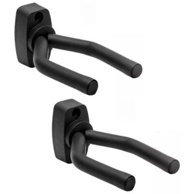 INF Cintre universel pour guitare Noir Paquet de 2 Noir - Publicité INF Cintre universel pour guitare Noir Paquet de 2 Noir - Publicité