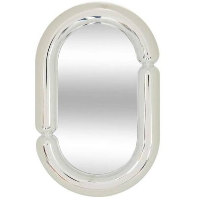 ATMOSPHERA CREATEUR D'INTERIEUR Miroir à poser Sky H.30cm plastique argent - Atmosphera Créateur dintérieur Gris - Publicité ATMOSPHERA CREATEUR D'INTERIEUR Miroir à poser Sky H.30cm plastique argent - Atmosphera Créateur dintérieur Gris - Publicité