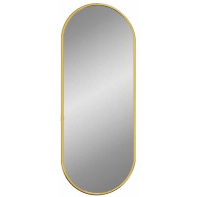 VIDAXL Bon plan Miroir mural - JILI HOT - Miroir Suspendu décor Doré 50x20cm Ovale - Pour chambre/salon Thome6113364 - Publicité VIDAXL Bon plan Miroir mural - JILI HOT - Miroir Suspendu décor Doré 50x20cm Ovale - Pour chambre/salon Thome6113364 - Publicité