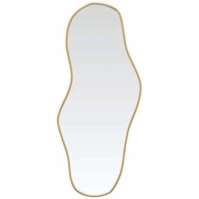 Miroir mural Miroir Suspendu VIDAXL Doré 90x40 cm M44 - Publicité Miroir mural Miroir Suspendu VIDAXL Doré 90x40 cm M44 - Publicité