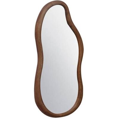 SWEEEEK - Austin - Noyer - 71x3x35.5 cm - Miroir - Publicité SWEEEEK - Austin - Noyer - 71x3x35.5 cm - Miroir - Publicité