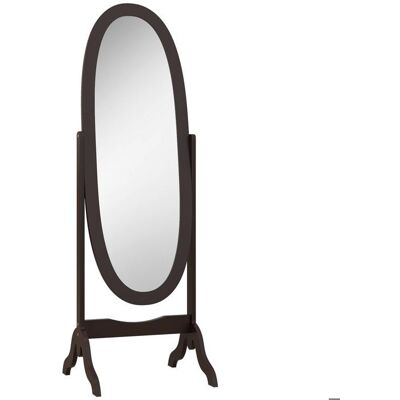 Miroir sur pied - HOMCOM - style shabby chic - inclinaison réglable - 48 x 46 x 147 cm - café Marron - Publicité Miroir sur pied - HOMCOM - style shabby chic - inclinaison réglable - 48 x 46 x 147 cm - café Marron - Publicité
