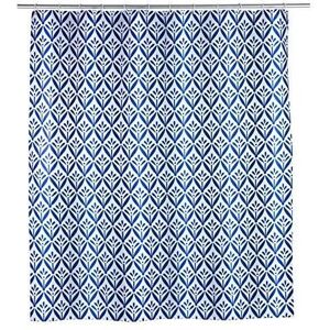 Rideau de douche en polyester imperméable avec motif folklorique - 180x200 cm - WENKO - Publicité Rideau de douche en polyester imperméable avec motif folklorique - 180x200 cm - WENKO - Publicité