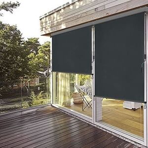 NAIZY Anthracite Store Enrouleur Occultant de Fenêtre Sans perçage 160 x 250 CM Store Vertical pour Balcon Brise-vue Imperméable Gris - Publicité NAIZY Anthracite Store Enrouleur Occultant de Fenêtre Sans perçage 160 x 250 CM Store Vertical pour Balcon Brise-vue Imperméable Gris - Publicité