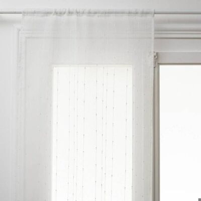 ATMOSPHERA CRÉATEUR D'INTÉRIEUR Lot de 2 voilages Anissa blanc 60x90cm - Atmosphera Créateur dintérieur Blanc - Publicité ATMOSPHERA CRÉATEUR D'INTÉRIEUR Lot de 2 voilages Anissa blanc 60x90cm - Atmosphera Créateur dintérieur Blanc - Publicité