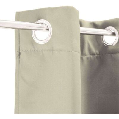 The Deco Factory Rideau Occultant Beige 140x250cm - Publicité The Deco Factory Rideau Occultant Beige 140x250cm - Publicité