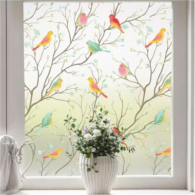 RABBITGOO Film Fenetre Film Occultant Fenêtre Décoratif Film Electrostatique Vitre 60x200cm Bon Intimité Anti Regard pour Bureau Maison - Publicité RABBITGOO Film Fenetre Film Occultant Fenêtre Décoratif Film Electrostatique Vitre 60x200cm Bon Intimité Anti Regard pour Bureau Maison - Publicité