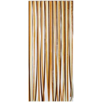 MOREL - Rideau de porte polyéthylène Antilles brun et beige 120x220 cm Marron - Publicité MOREL - Rideau de porte polyéthylène Antilles brun et beige 120x220 cm Marron - Publicité