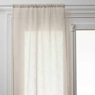 ATMOSPHERA CRÉATEUR D'INTÉRIEUR Lot de 2 voilages Fred blanc 60x90cm - Atmosphera Créateur dintérieur Blanc - Publicité ATMOSPHERA CRÉATEUR D'INTÉRIEUR Lot de 2 voilages Fred blanc 60x90cm - Atmosphera Créateur dintérieur Blanc - Publicité