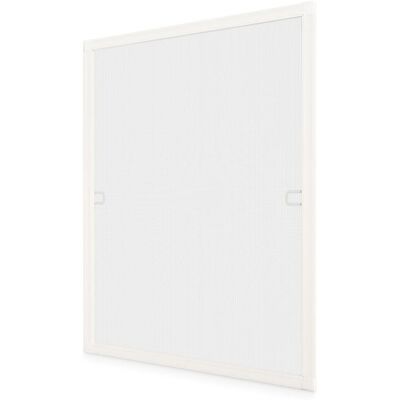 AVOSDIM Moustiquaire Fenêtre Cadre Recoupable 85 x 85cm - Alu Blanc - Toile fibre de verre - Publicité AVOSDIM Moustiquaire Fenêtre Cadre Recoupable 85 x 85cm - Alu Blanc - Toile fibre de verre - Publicité